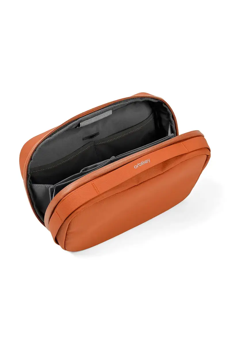 organizer da viaggio Tech Pouch 23 x 14 x 8 cm Arancione miniatura 2