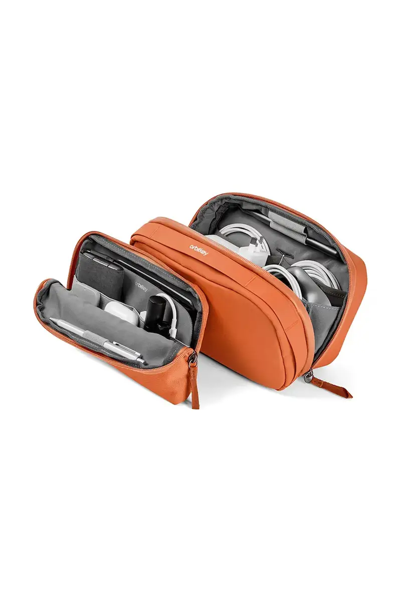 organizer da viaggio Tech Pouch 23 x 14 x 8 cm Arancione