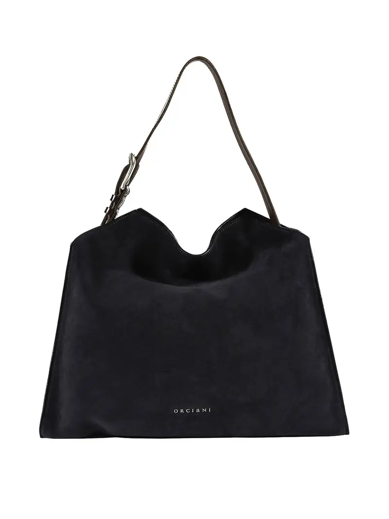 Borsa A Spalla Trinity Peach Midi Blu