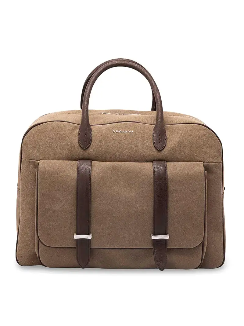 Borsone Marrone Scuro