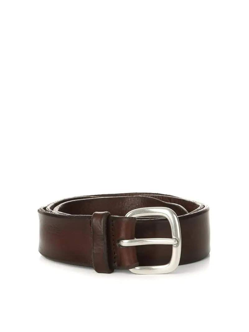 Cintura Bull Soft in Cuoio Marrone