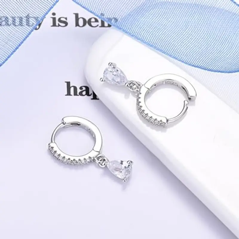 Mocicafier Orecchini Donna Bianco 1608669 miniatura 2