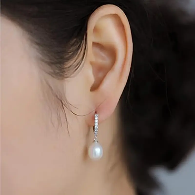 Mocicafier Orecchini Donna Bianco 1608671 miniatura 3