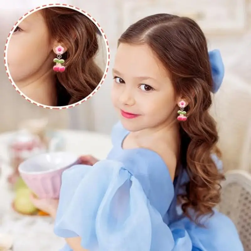 ZILZUFA Orecchini Rosso 1608781 miniatura 2