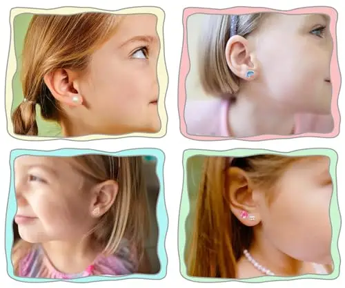 IHLOOTD Orecchini Bambina Multicolore 2801310 miniatura 3