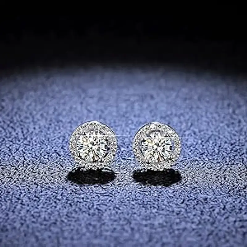 QUXING Orecchini Uomo Bianco 1209701 miniatura 2