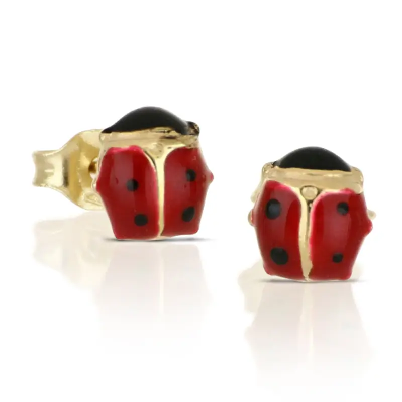 Gioielleria Lucchese Oro Orecchini Donna Rosso 1904216