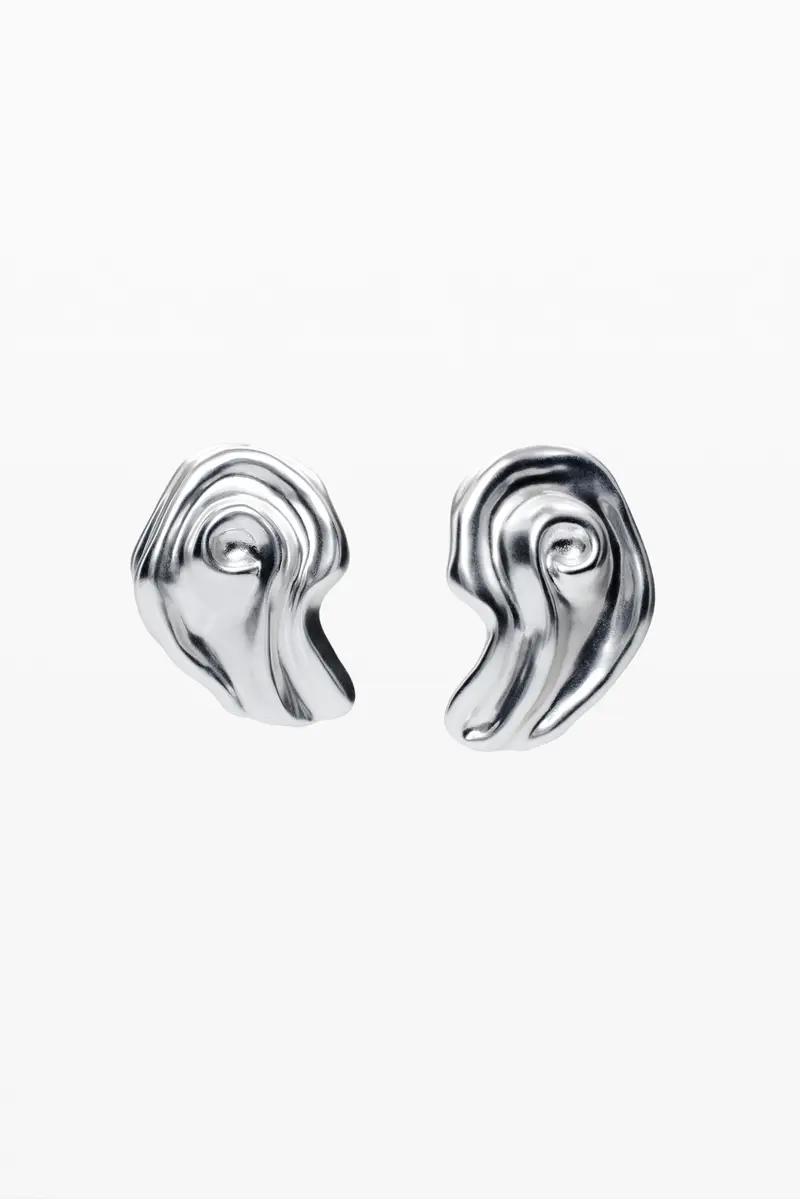 Orecchini conchiglia placcati argento Zalio