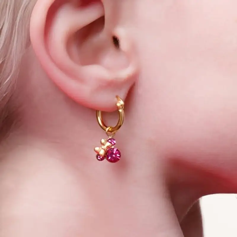 Disney Orecchini Bambina Rosa 1278193 miniatura 2