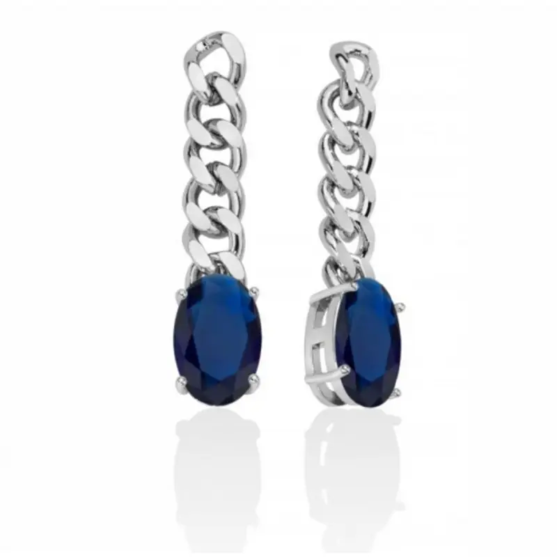 Kiara Orecchini Donna Blu 1909749