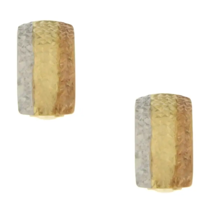 Gioielleria Lucchese Oro Orecchini Donna Rosa 1904620