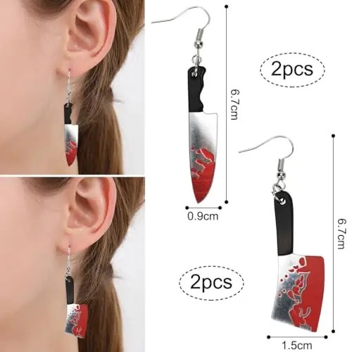 Augesak Orecchini Donna Rosso 3508473 miniatura 3