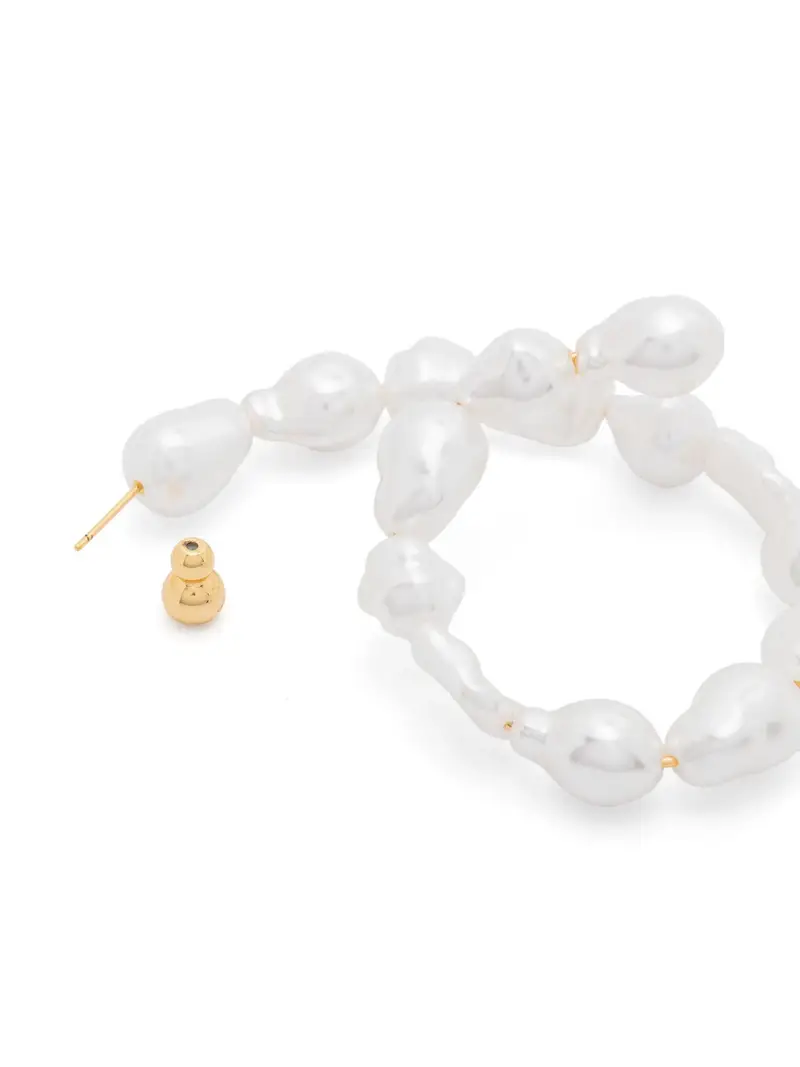 Cult Gaia Orecchini Bianco 1046549 miniatura 2