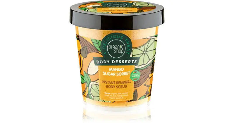 Desserts Mango Sugar Sorbet scrub rigenerante allo zucchero per il corpo 450 ml
