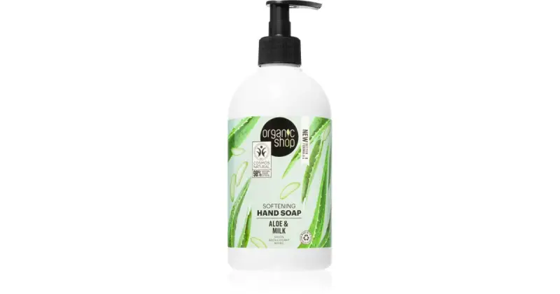 Organic Aloe & latte Sapone liquido per le mani 500 ml