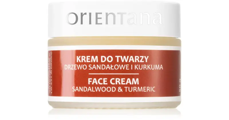 Sandalo e curcuma crema nutriente viso 50 g