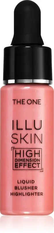 The One IlluSkin blush illuminante 2 in 1 colore Soft rosa 15 ml