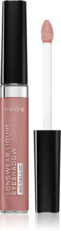 The One Metallic ombretti liquidi colore rosa pesca 5 ml