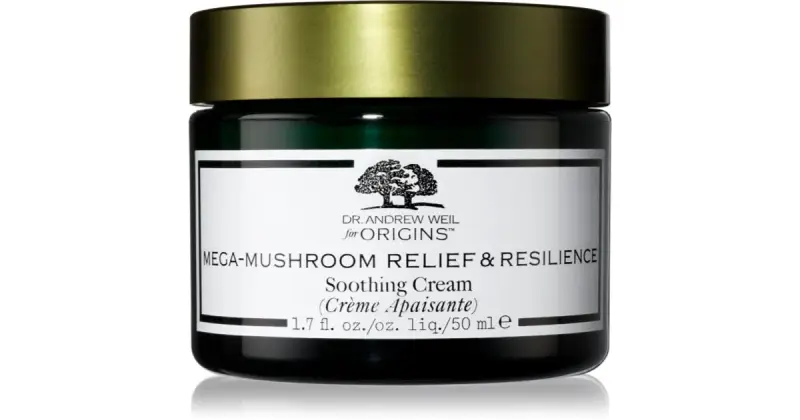 Dr. Andrew Weil for Origins™ Mega-Mushroom Relief & Resilience crema lenitiva e idratante 50 ml