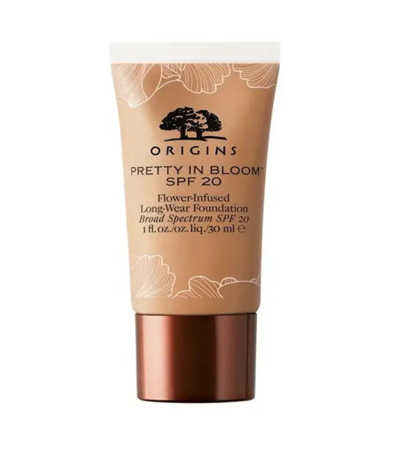 Pretty In Bloom, lunga durata, fondotinta in crema, 500, Medium Deep Warm, SPF 20, 30 ml