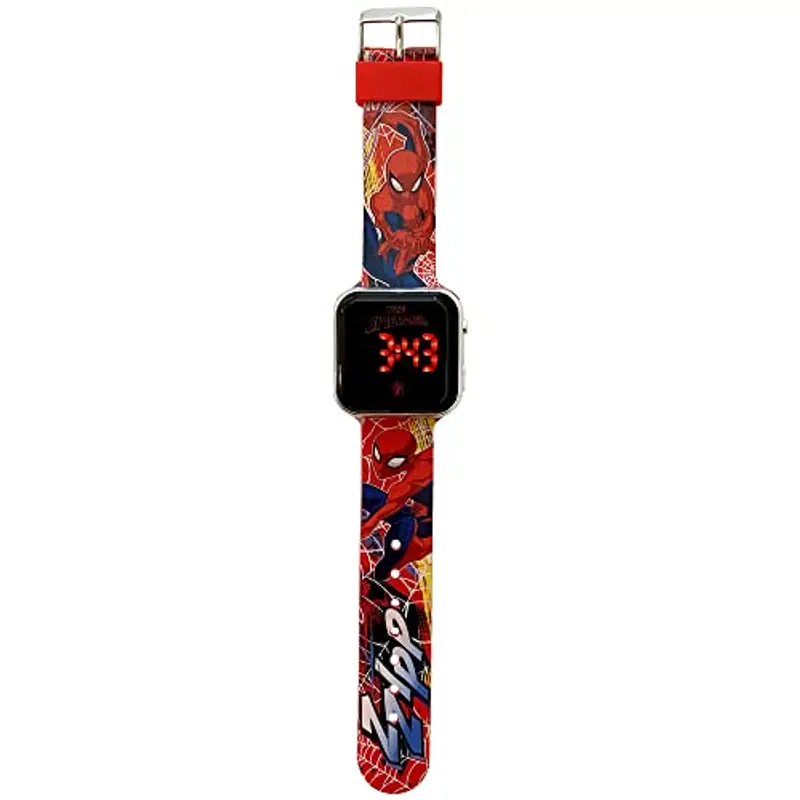 OROLOGIO A LED SPIDERMAN MARVEL DA POLSO DIGITALE miniatura 2