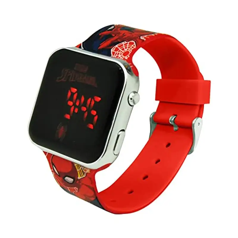 OROLOGIO A LED SPIDERMAN MARVEL DA POLSO DIGITALE miniatura 3