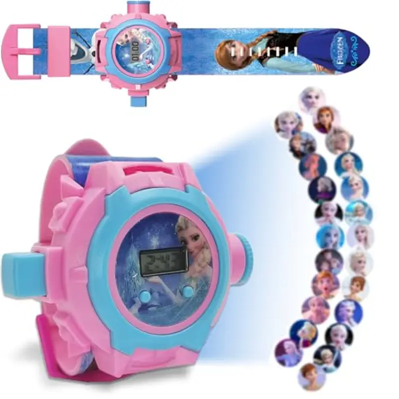 Orologio Bambini, Orologio Bambini Digitale, Orologio da Polso con Proiettore Digitale, Orologio con Proiettore Bambini, Digitale Orologio Giocattolo con 24 Motivi di Proiezione, Ragazzi Ragazze (M4)
