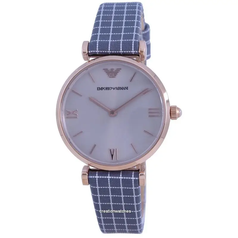 Orologio da donna Emporio Armani Gianni T-Bar quadrante grigio al quarzo AR11386 grigio