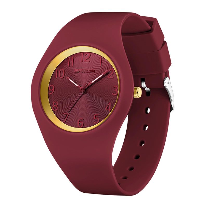 FORRADER Orologio Sportivo Donna Silicone Rosso