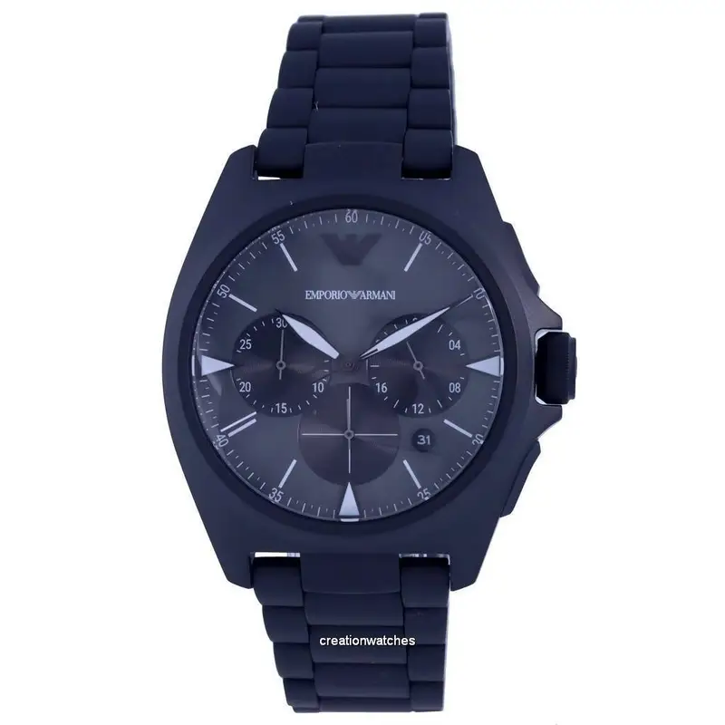 Orologio da uomo Emporio Armani cronografo in acciaio inossidabile al quarzo AR11412 grigio