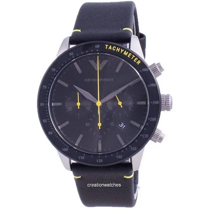 Orologio da uomo Emporio Armani Mario cronografo al quarzo AR11325 nero