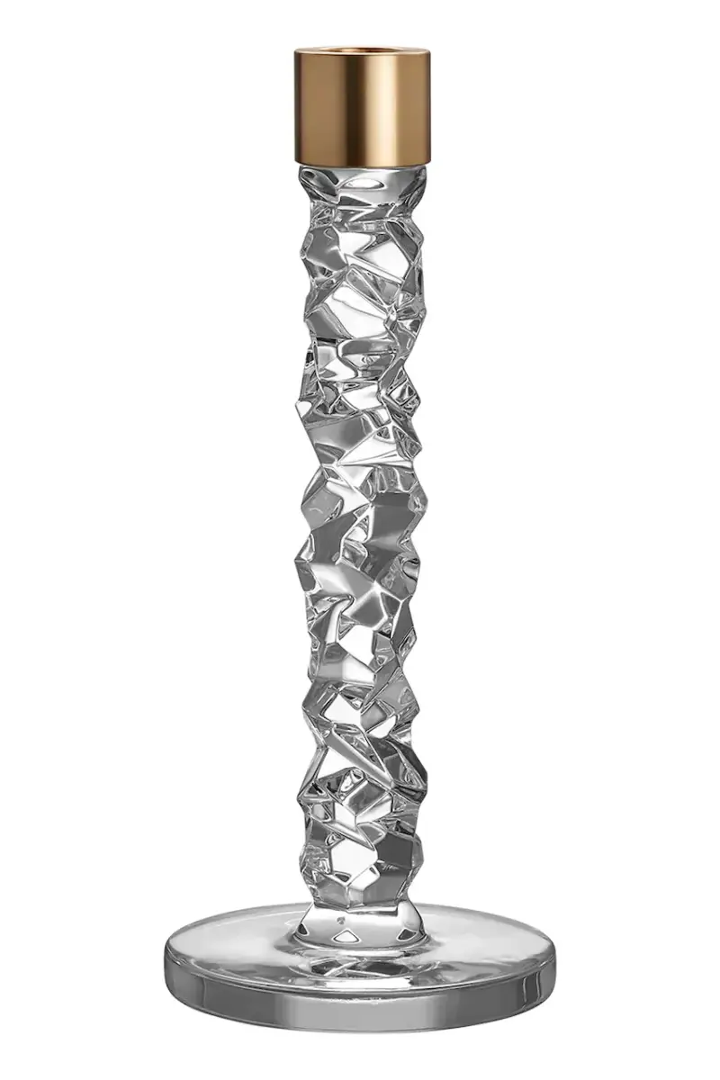 candeliere decorativo Carat 24,2 cm pacco da 2 colore trasparente Transparente