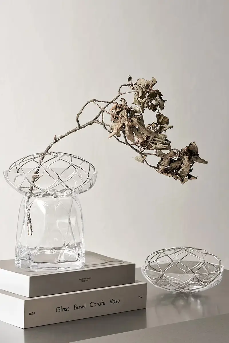 vaso decorativo Bloom 12, 5 cm Transparente miniatura 2