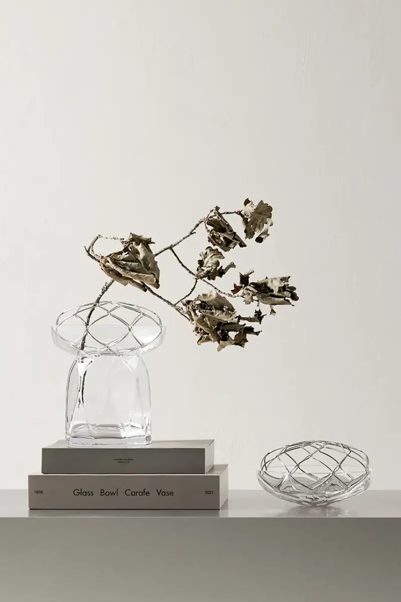 vaso decorativo Bloom 12, 5 cm Transparente miniatura 3