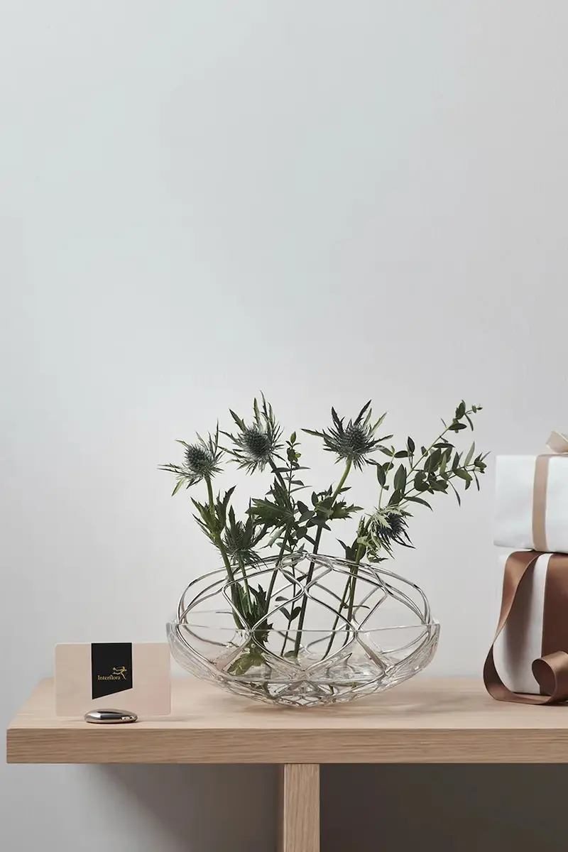 vaso decorativo Bloom 12, 5 cm Transparente miniatura 4