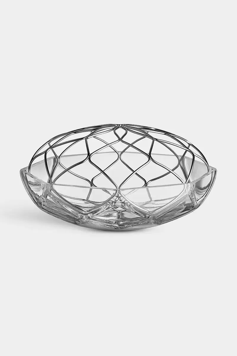 vaso decorativo Bloom 12,5 cm Transparente