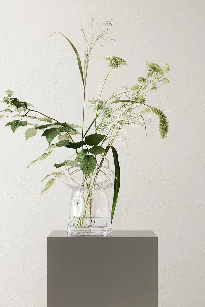 vaso decorativo Bloom 28, 4 cm Transparente miniatura 2