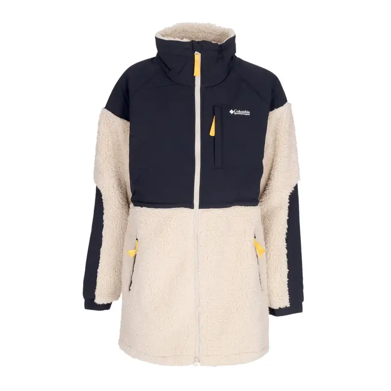 Orsetto Donna Ballistic Ridge Full Zip Fleece Ancient Fossil/black