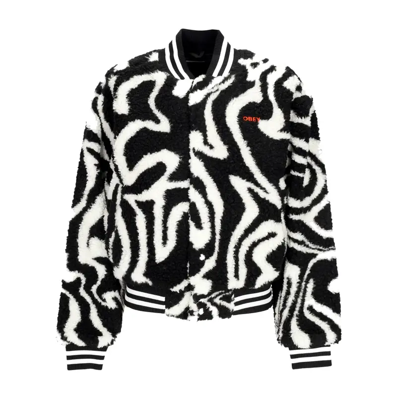 Orsetto Donna Mazy Varsity Jacket Black Multi