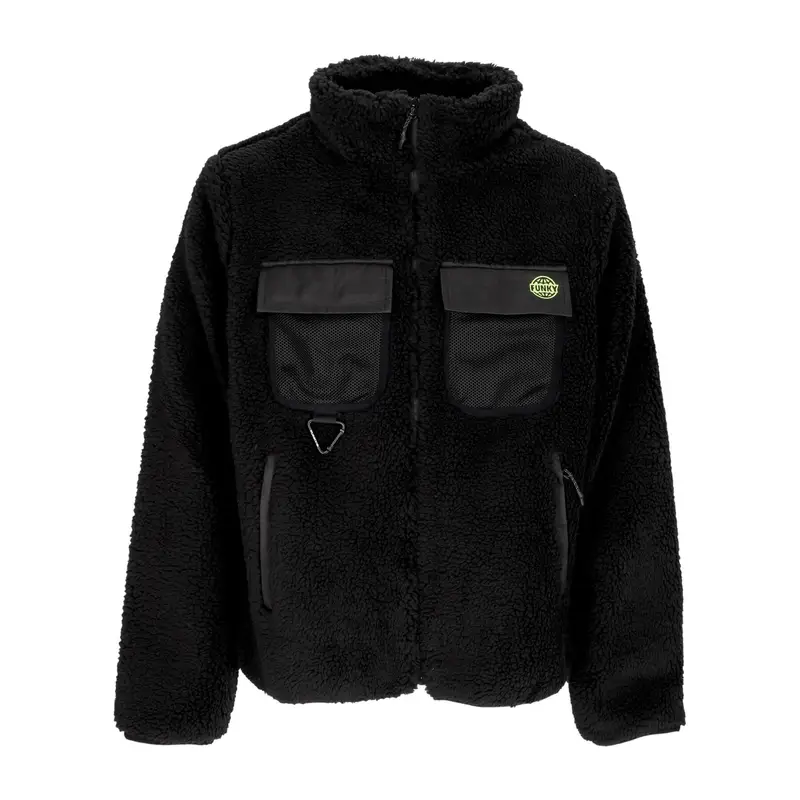 Orsetto Uomo Grog Sherpa Jacket Black