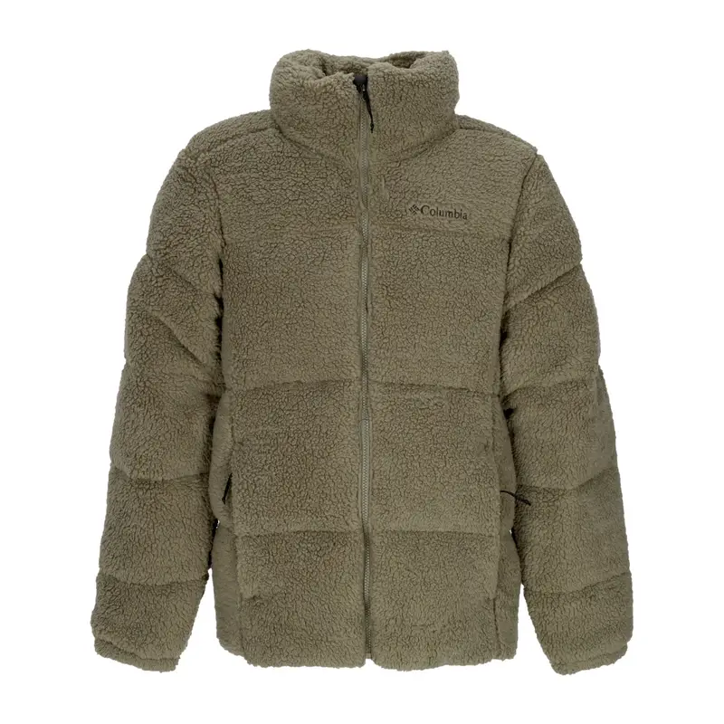 Orsetto Uomo Puffect Sherpa Jacket Stone Green