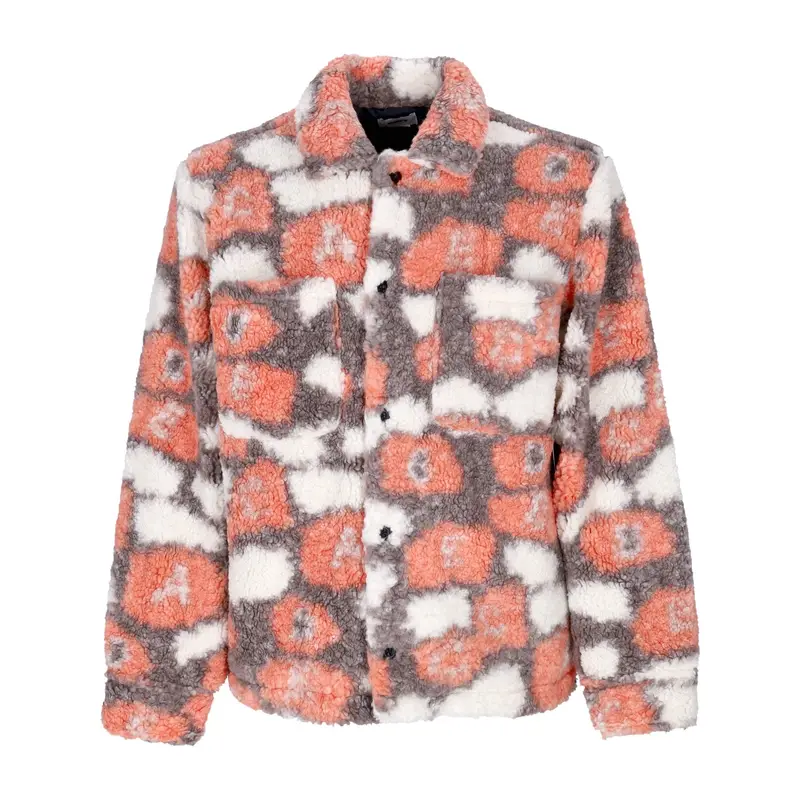 Orsetto Uomo Romie Sherpa Jacket Orange Oxide Multi