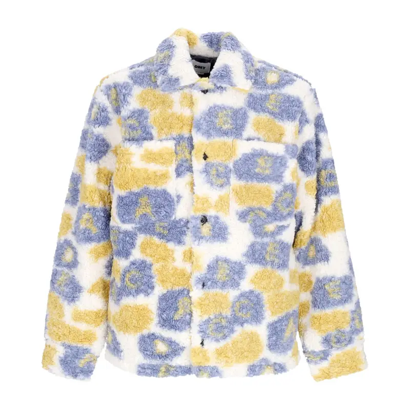 Orsetto Uomo Romie Sherpa Jacket Vintage Blue Multi