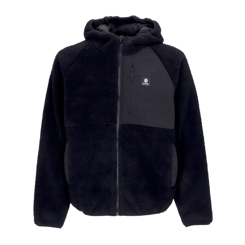 Orsetto Uomo Wolfe Zip Hoodie Flint Black