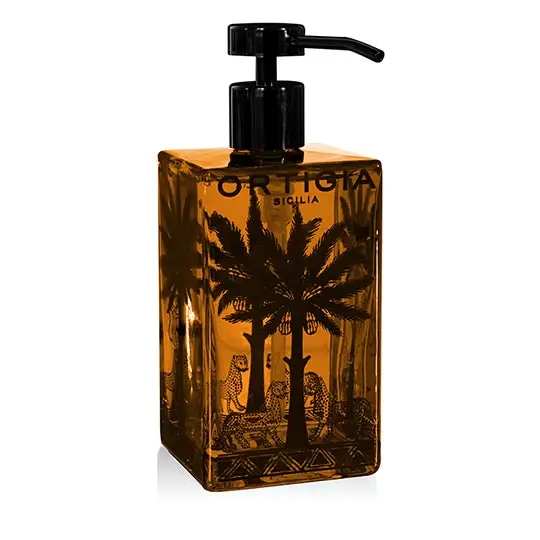 Ambra Nera Sapone Liquido 500 ml Vetro Ricaricabile