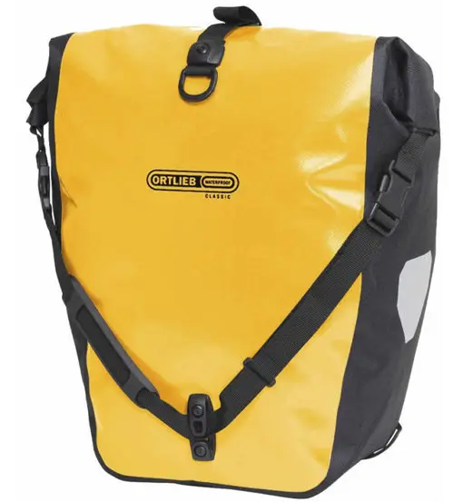 Back Roller Classic - borsa bici Yellow