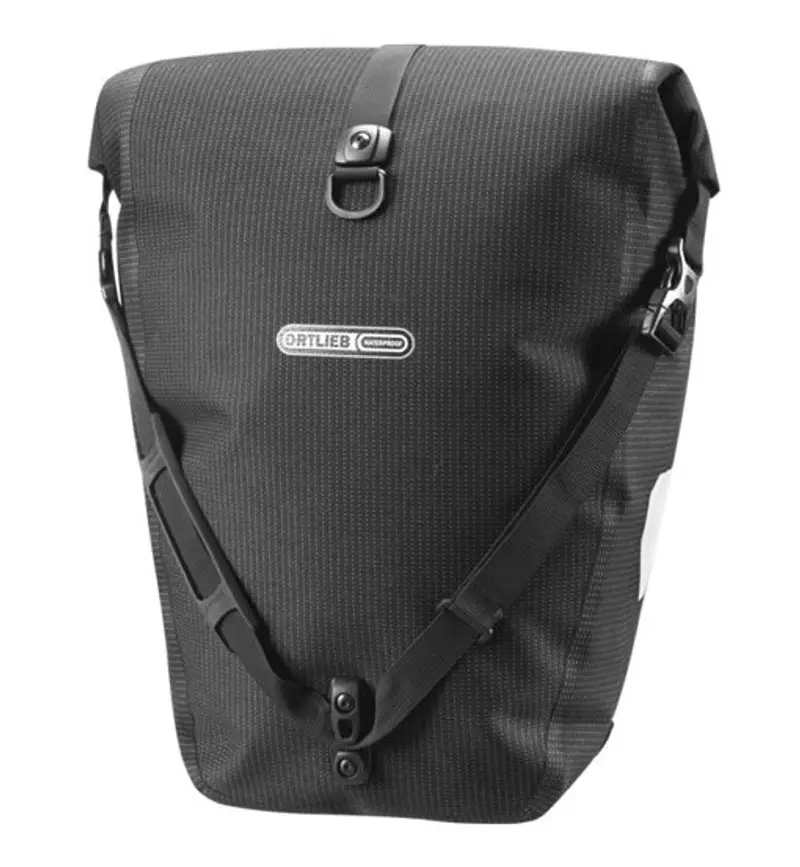 Back-Roller High Visibility - borsa da bici Black