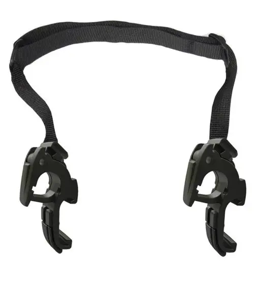 QL2 1-gancio - pezzo di ricambio borsa bici Black