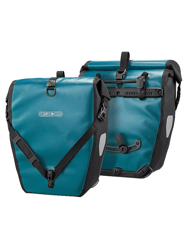 Set di borse da bici Back-Roller 2x20L petrolio