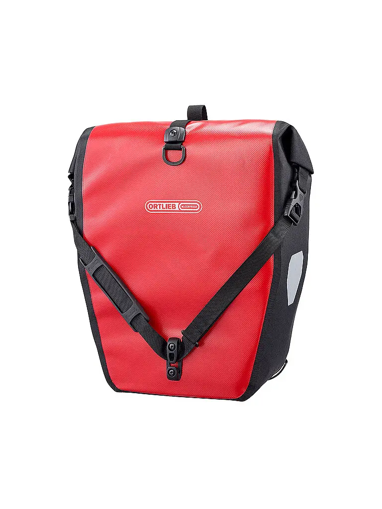 Set di borse da bici Back-Roller Classic QL2 1 2 x 20L rosso